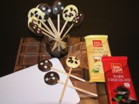 lízatká z čokolády  ♥ ♥ ♥