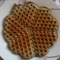 Makové wafle...