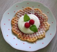 ♥Kokosové wafle ♥